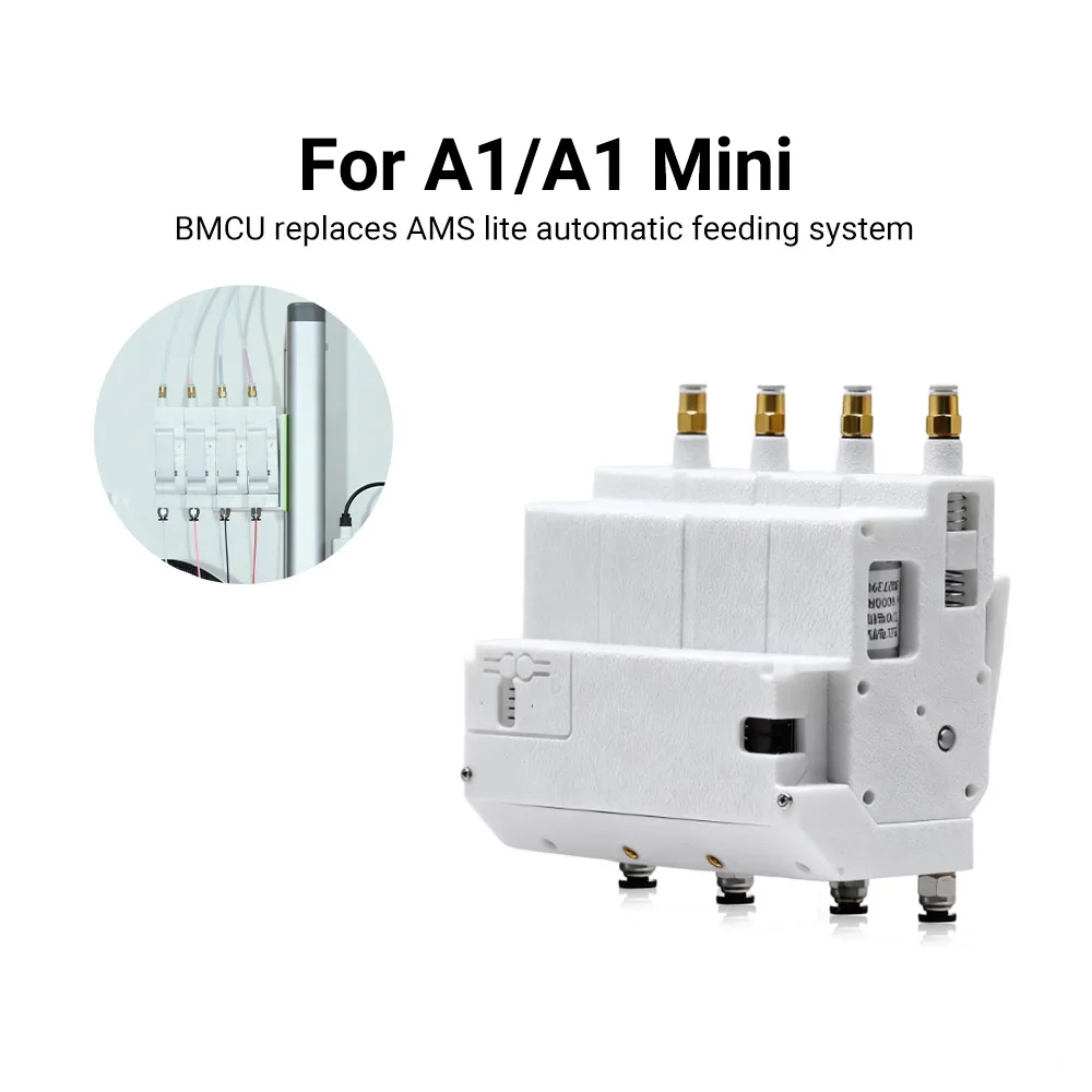 BMCU 370C AMS lite For Bamboo lab A1 A1 MINI 3D 프린터 자동 리필 팜 홀 센서 양방향 버퍼링