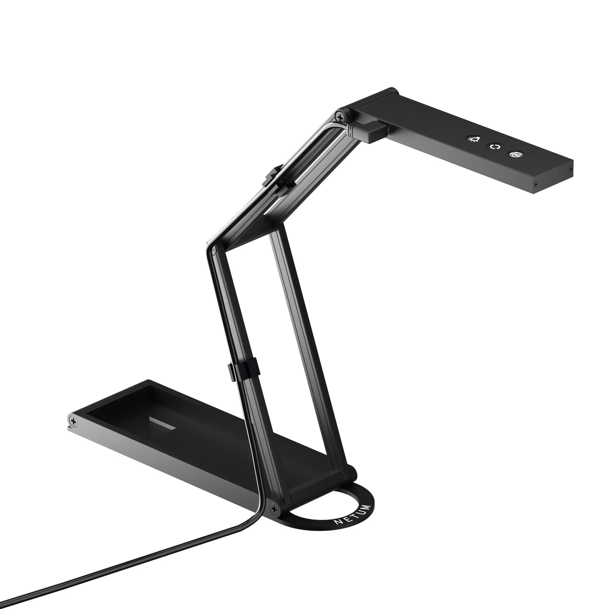 NETUM 문서 카메라 및 웹캠, 마이크, USB 비주얼 라이저, 자동 초점, Windows용 폴드, 원격 교육 및 라이브 데모, 4K