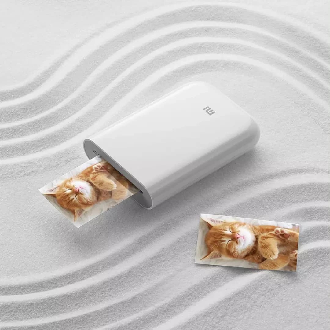 Xiaomi AR 프린터 300 인치 당 점 휴대용 사진 미니 포켓 DIY 공유 500mAh 그림 프린터 포켓 프린터 Mihome APP 사용
