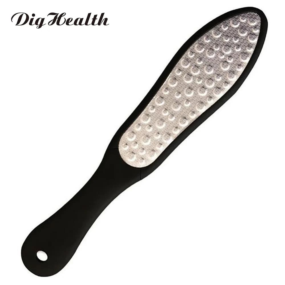 Dighealth 1PCS 블랙 발 Rasp 파일 하드 데드 스킨 캘러스 리무버 전문 페디큐어 파일 도구 그라인딩 피트 스킨 케어
