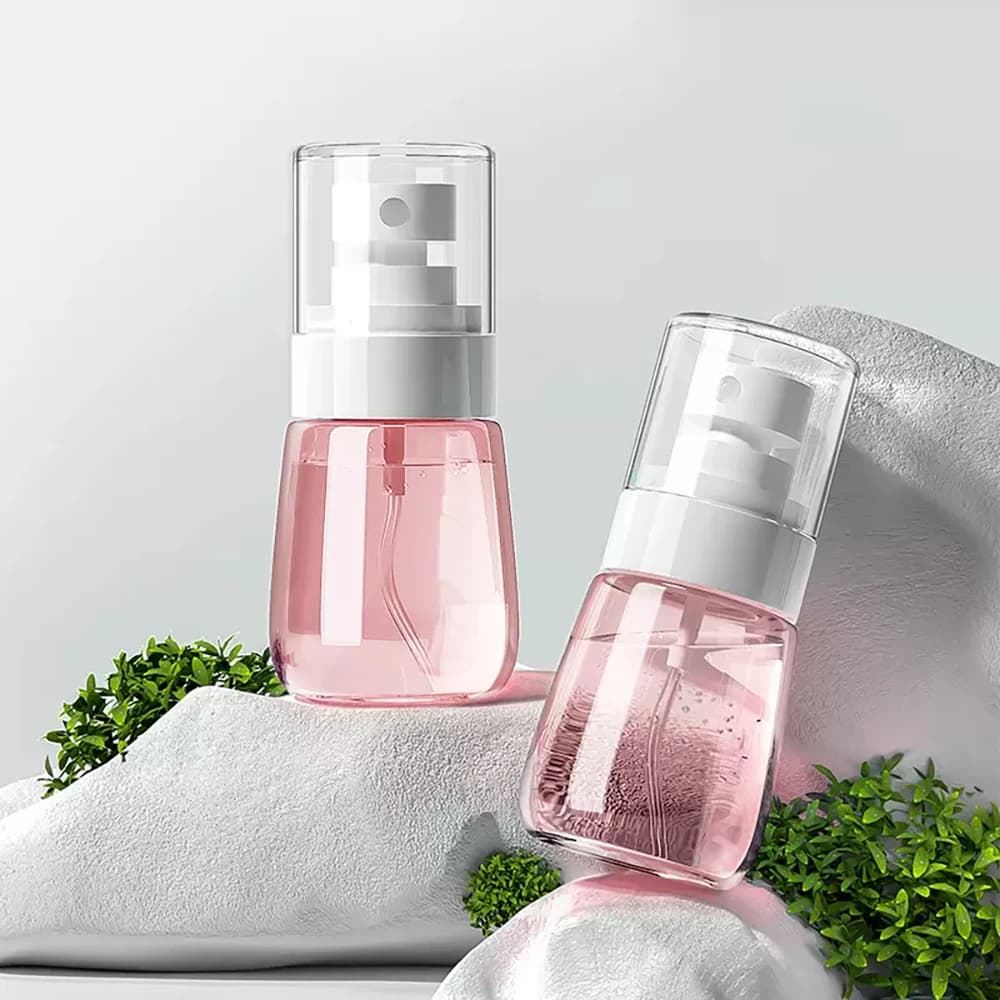미스트 스프레이 병, 스킨 케어 로션, 메이크업 스프레이, 향수, 화장품, 1 개 30ml 용 빈 여행용 스프레이 병 플라스틱 재사용 가능 투명
