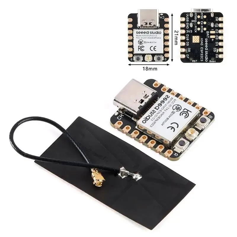 Seeeduino 씨드 스튜디오 XIAO ESP32-S3, 아두이노용 개발 보드 모듈, 와이파이 블루투스 호환 BLE 메시 5.0, ESP32S3, 2.4GHz
