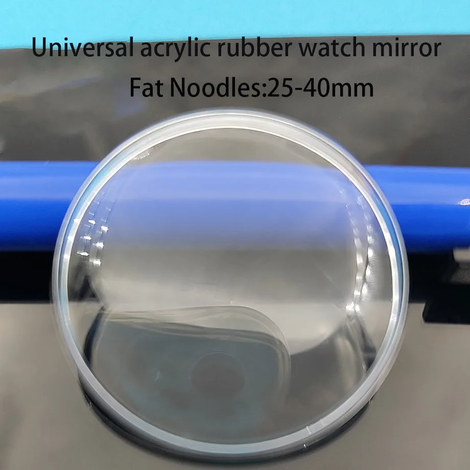 시계 액세서리 아크릴 시계 거울, 25~ 38.5mm 아크릴 냄비 뚜껑 고품질 시계 마스크 투명 표면 지방 얼굴 거울