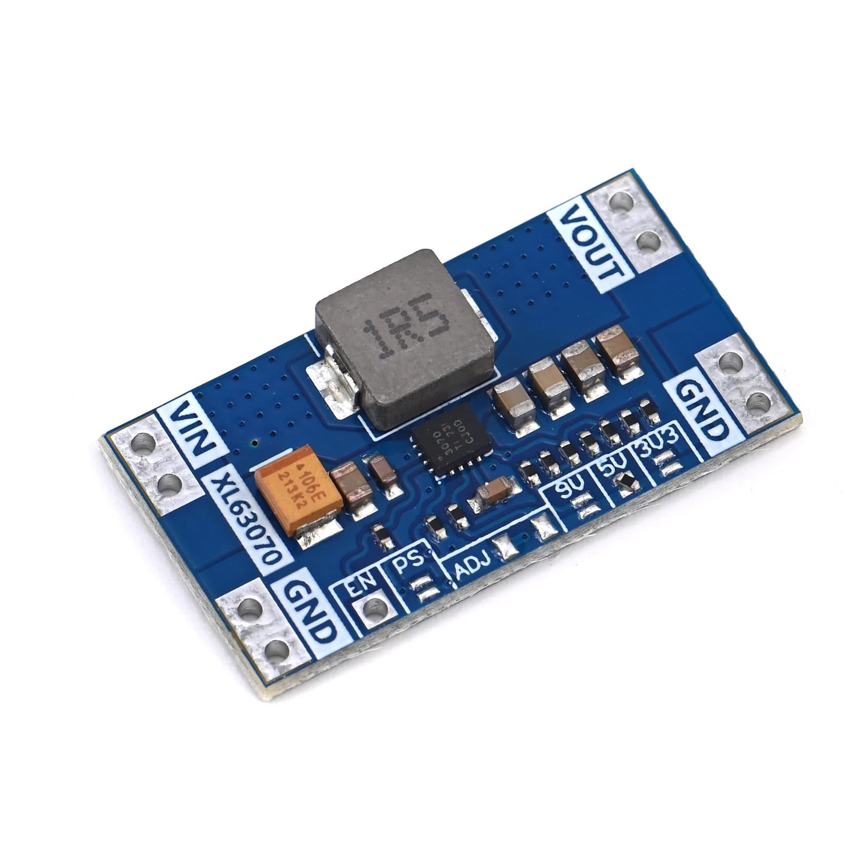 TPS63070 3.3V/5V/9V USB/리튬 배터리 자동 부스트 전원 모듈 9V 레귤레이터 모듈