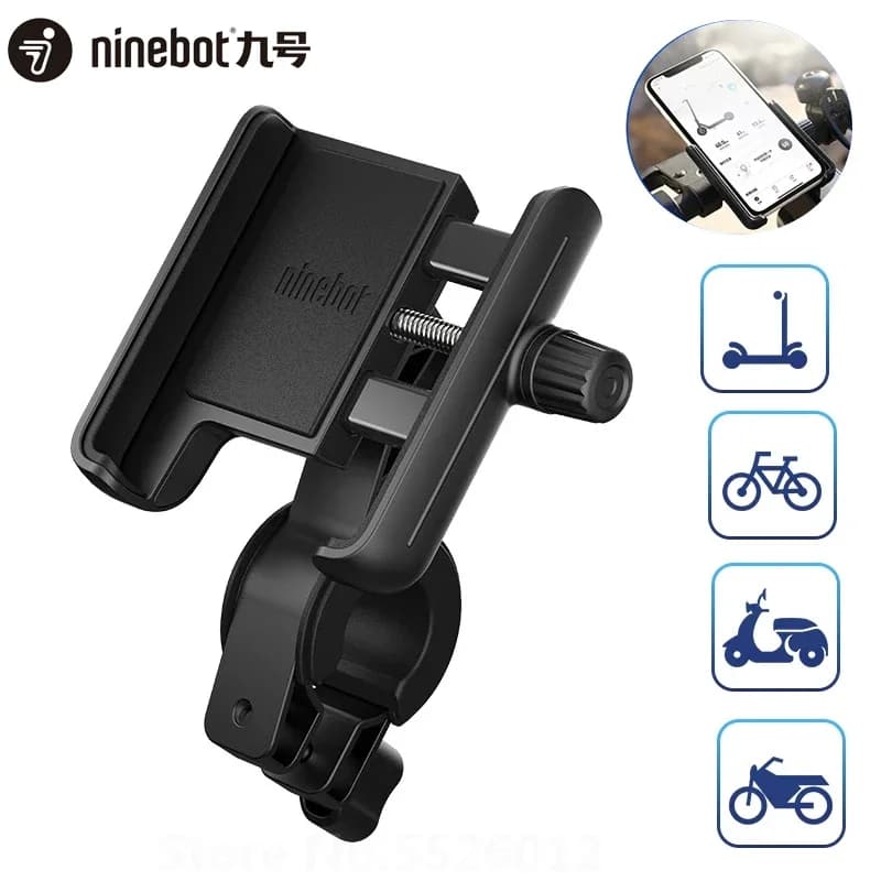 전기 스쿠터에 적합한 Ninebot 스쿠터 핸들 바 전화 홀더 Ninebot G30 Max 자전거 오토바이 Kickscooter 스탠드