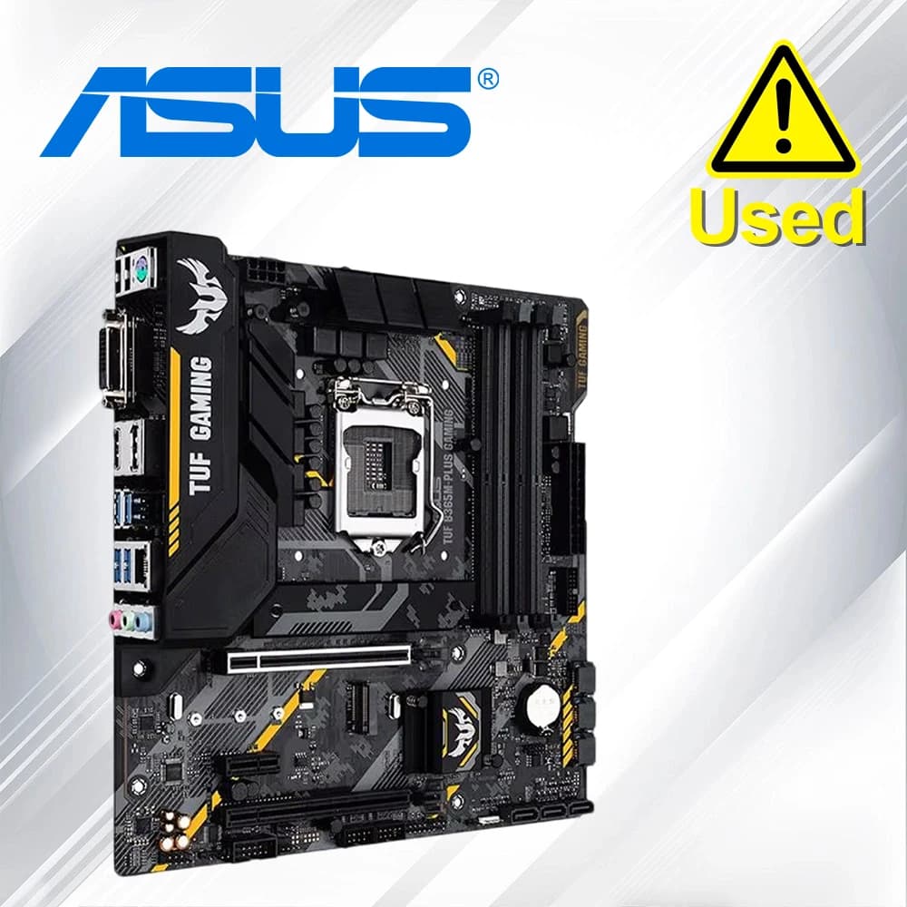 아수스 TUF B365M-PLUS 게이밍 LGA1151 DDR4 HDMI M.2 mATX 마더보드