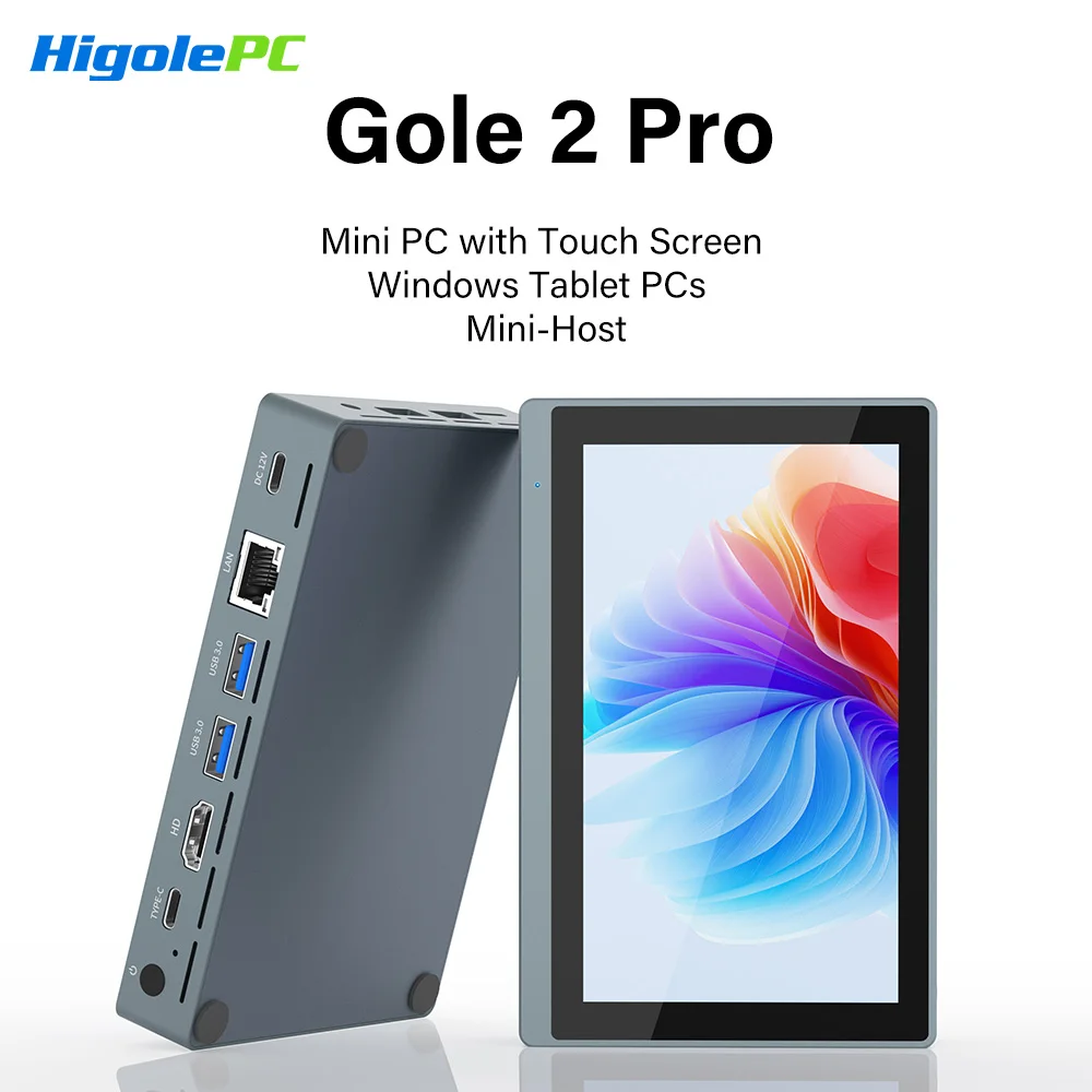 히골 고레 2 프로 5.5인치 미니 PC 인텔 N5095 윈도우 11 WiFi5 8/16 128/256G 2500mAh 스크린 태블릿 노트북 데스크탑 PC 미니 컴퓨터