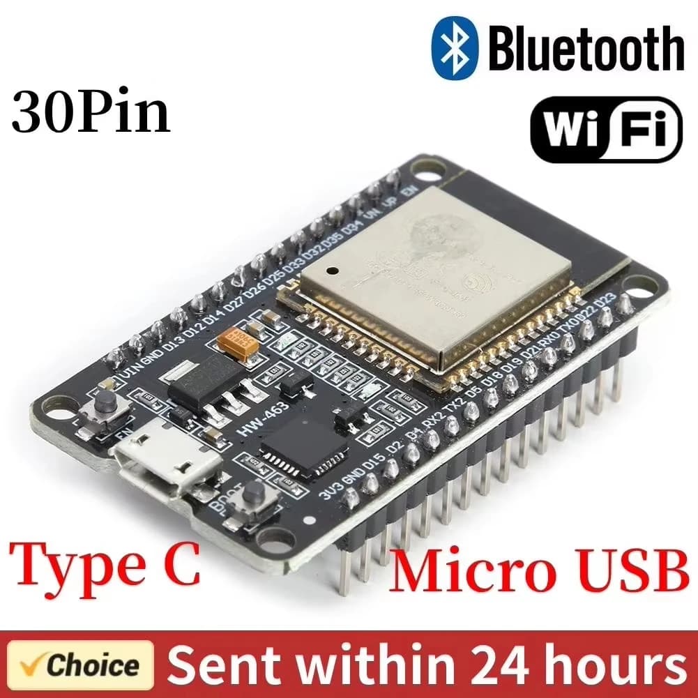 초저전력 소비 듀얼 코어 마이크로 USB C ESP-32 ESP-32S 개발 보드, 와이파이 및 블루투스 모듈, ESP 32