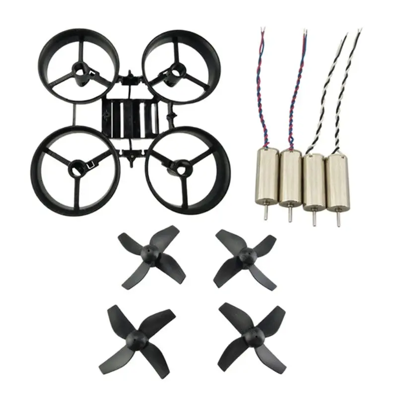 JJRC H36 Eachine E010 Furibee F36 DIY 미니 RC 드론 65mm 휠베이스 프레임 키트/프로펠러 4Pcs 615 모터 레드 블랙 화이트
