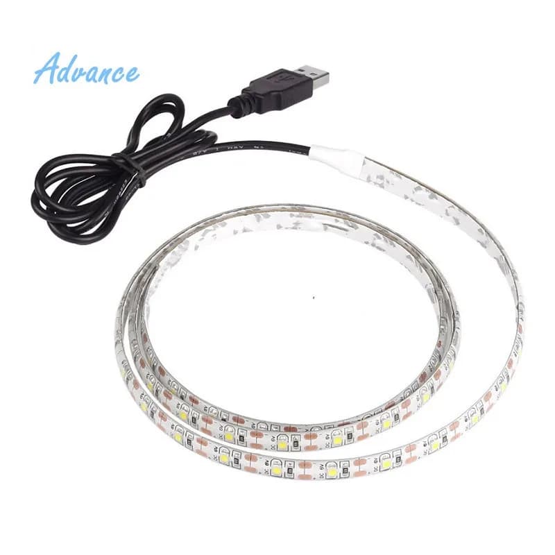 5M USB LED 스트립 빛 5V 3528 1 미터 5 미터 따뜻한 차가운 흰색 분홍색 녹색 파란색 빨간색 SMD 리본 천장 캐비닛 빛 방수