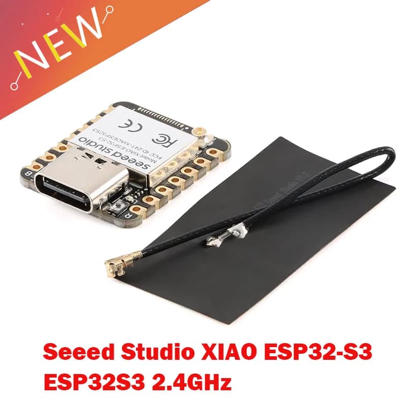 Seeeduino 씨드 스튜디오 XIAO ESP32-S3, 아두이노용 개발 보드 모듈, 와이파이 블루투스 호환 BLE 메시 5.0, ESP32S3, 2.4GHz