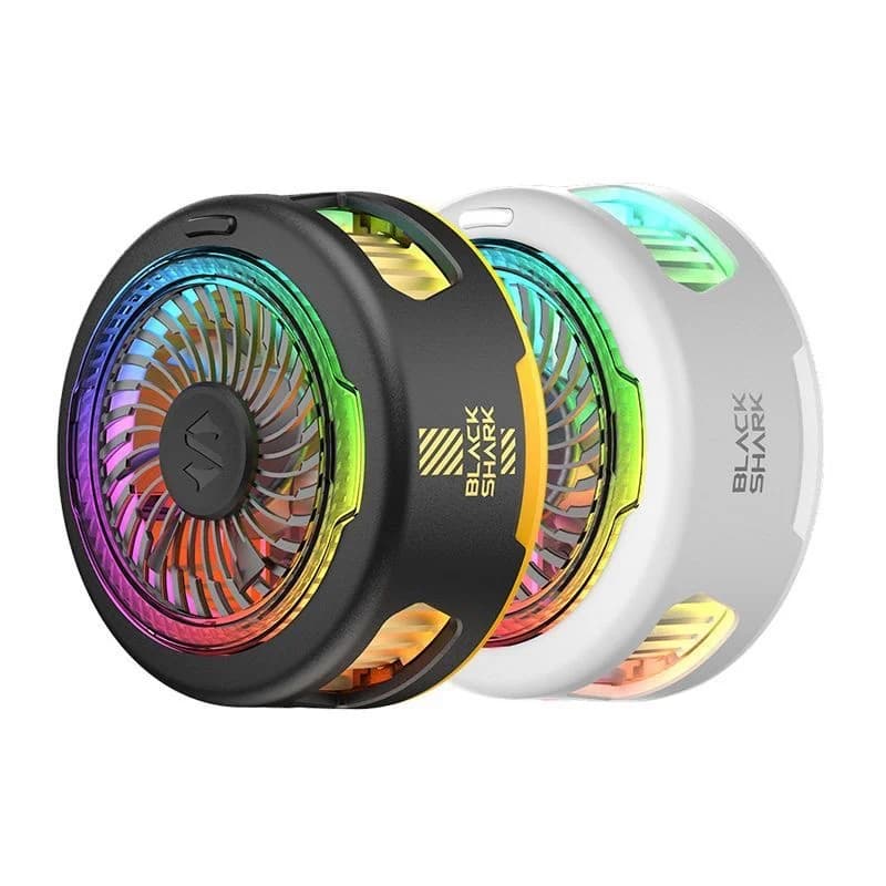 BLACKSHARK 5 휴대 전화 쿨러 마그네틱 라디에이터 냉각 백 클립 게임용 RGB 라이트 경량 태블릿 라디에이터 선물 PC