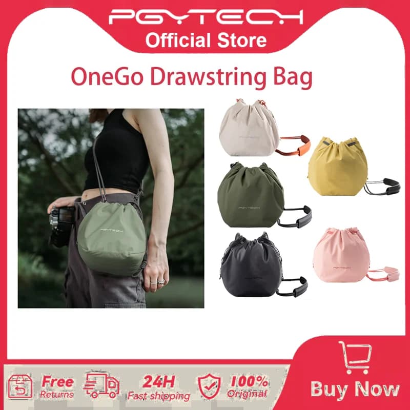 PGYTECH OneGo Drawstring 가방 미러리스 카메라 가방 SLR 보관 렌즈 숄더 백 카메라 케이스 Fujifilm Canon Sony Nikon