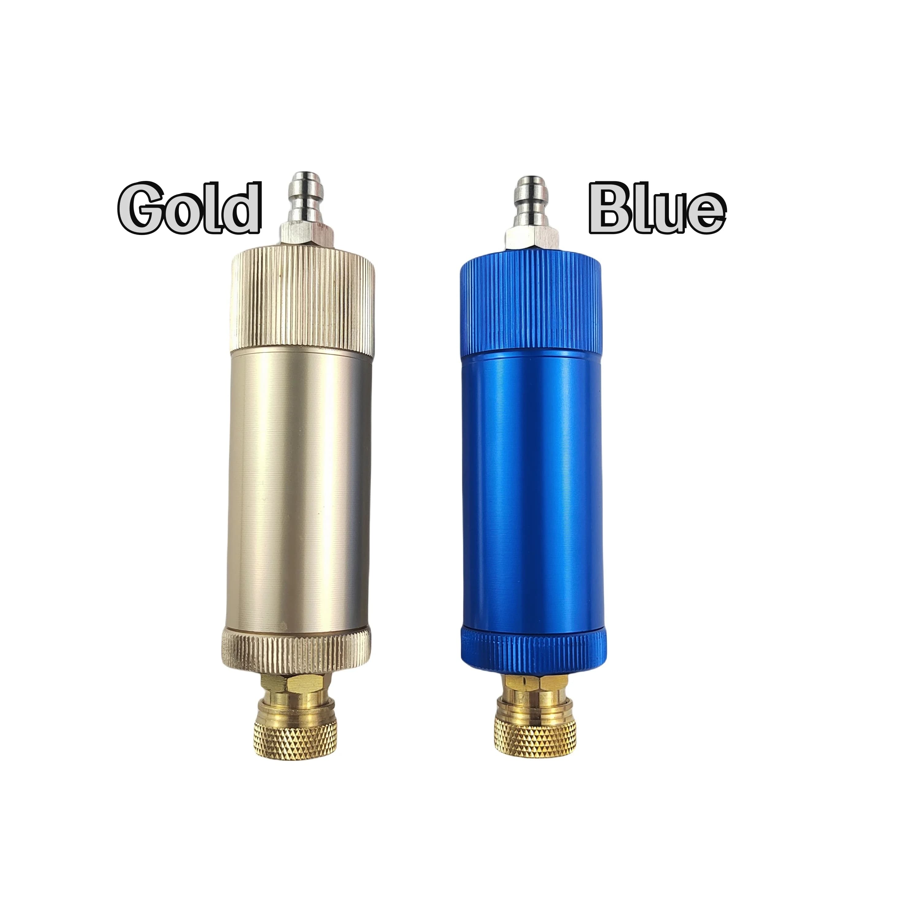 HPA 오일-물 분리기 정화 공기 핸드 펌프 필터, 코튼 퀵 커플러 M10x1 스레드 포함, 300bar 4500psi