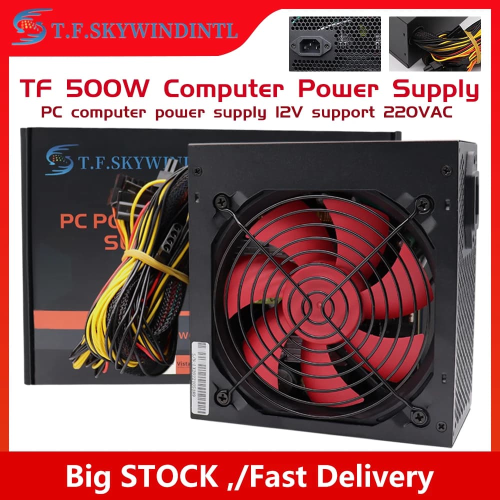 ATX PSU PC 소스 400W 450W 500W 550W 600W 650W 700W 750W 800W PC 전원 공급 장치 220v PC 컴퓨터 데스크탑