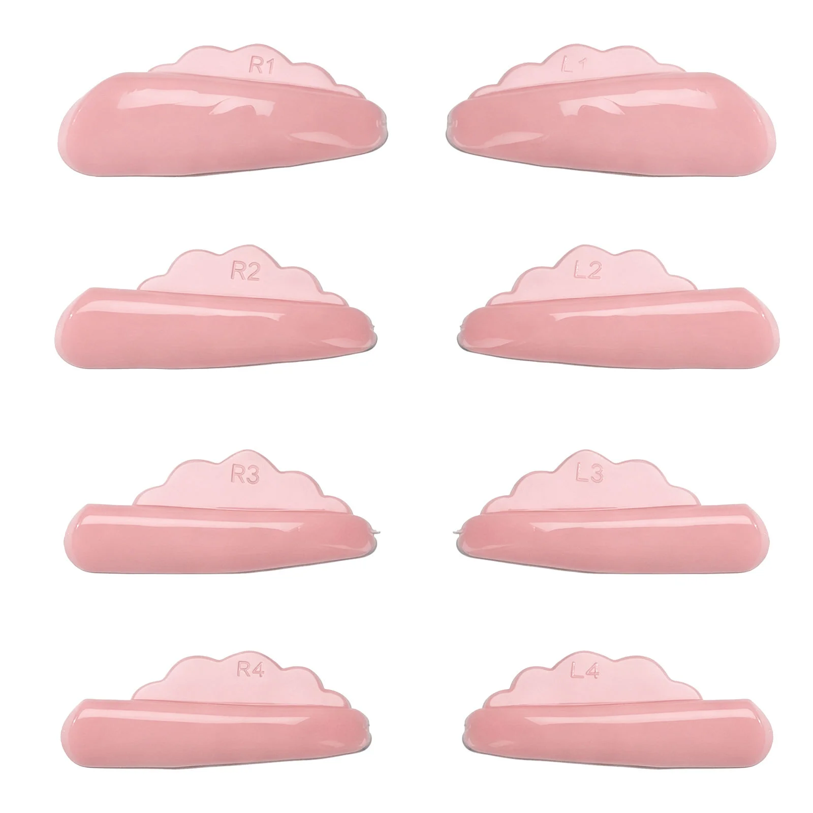 Libeauty V 컬 접착제 무료 실리콘 속눈썹 파마 패드 슈퍼 끈적 끈적한 속눈썹 리프트 쉴드 리프팅 3D 속눈썹 경기자 액세서리 도구