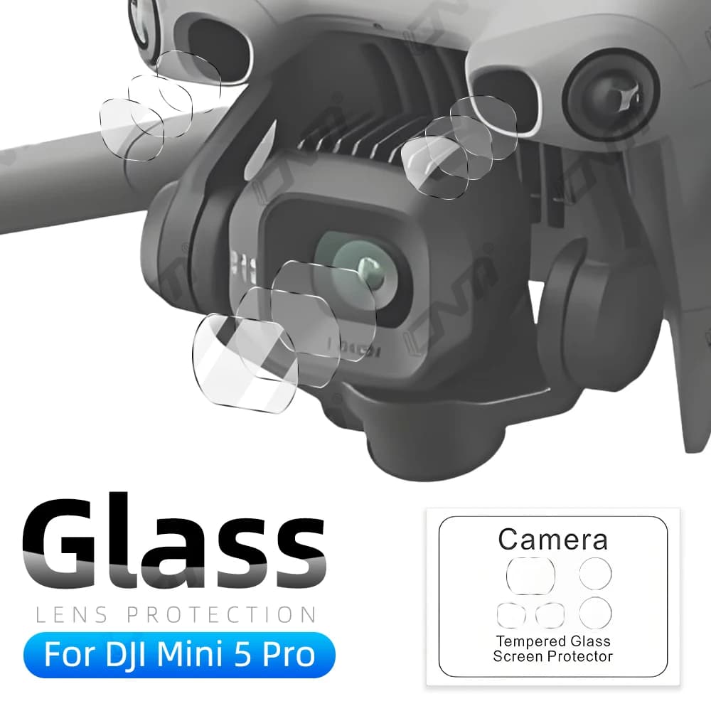 DJI Mini 5 Pro 드론 카메라용 렌즈 보호대 HD 강화 유리 DJI Mini5 Pro 액세서리용 긁힘 방지 보호 필름