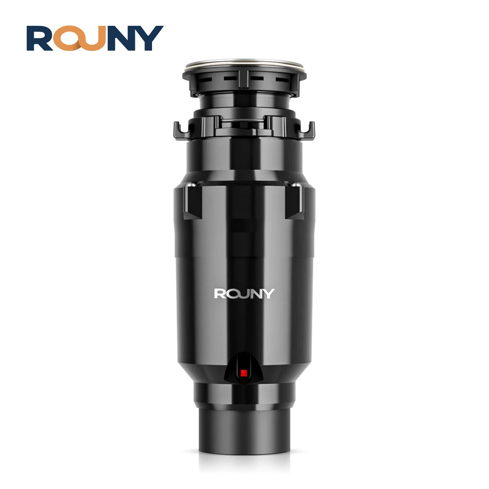 소음 감소 기능을 갖춘 연속 공급 쓰레기 처리, 스테인레스 스틸 연삭 시스템을 갖춘 1/2 HP 음식물 쓰레기 처리기