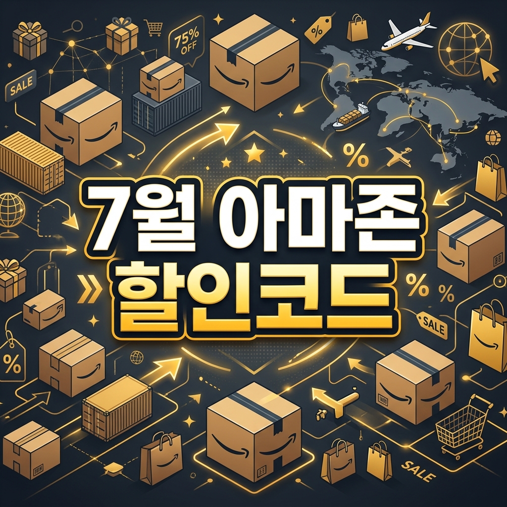2026년 아마존(Amazon) 7월 할인코드 & 한국 직배송 무료 혜택 총정리