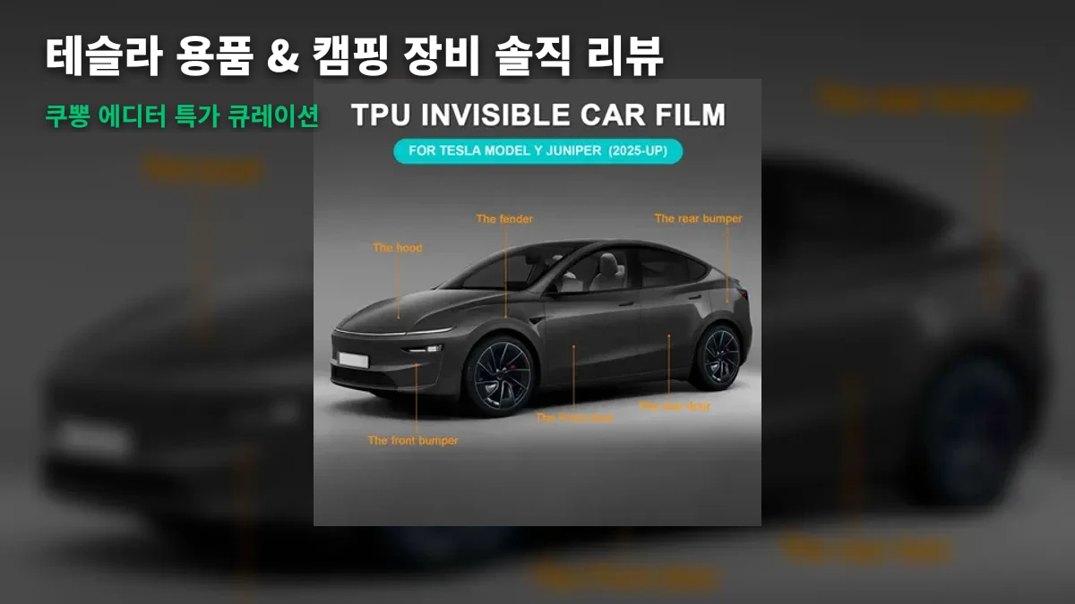 [솔직 리뷰] 테슬라 튜닝 용품부터 올드카 올인원·캠핑 티타늄 머그까지! 실사용 검증 4종 솔직 분석