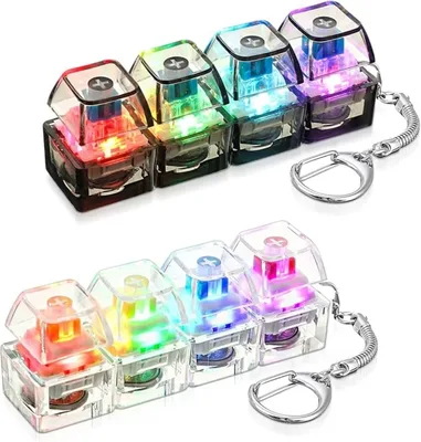 나도 모르게 계속 누르게 되는 마약 장난감! RGB 기계식 키보드 키캡 키링 후기