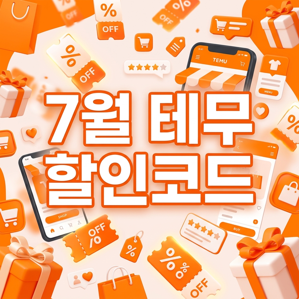 2026년 테무(Temu) 7월 할인코드 & 신규/기존 회원 쿠폰팩 받기 가이드