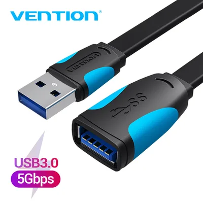 데스크탑 바닥에 기어가지 마세요! Vention USB 3.0 고속 연장 케이블 실사용 후기