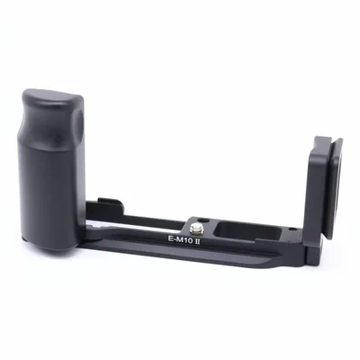 JINTU 메탈 QR 수직 카메라 그립 L 브래킷 올림푸스 OM-D E-M10II EM10II EM10 Mark II RRS 미러리스 카메라용