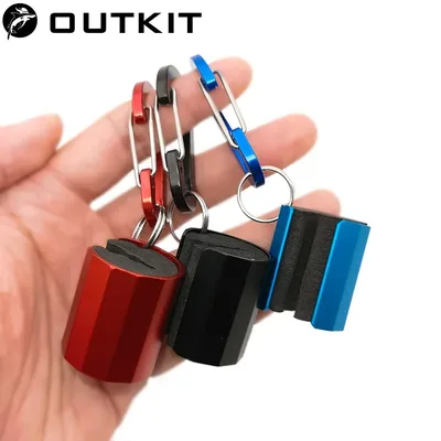 OUTKIT 새로운 낚싯대 홀더 미끼 휴대용 BFS 알루미늄 합금 플라이 낚시 태클 빠른 막대 보조 도구