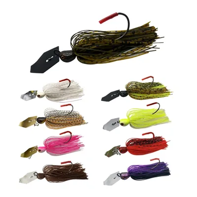 Mycena 14G/18G 낚시 미끼 Chatter 미끼 스피너 미끼 블레이드 지그 댄서 Buzzbait wobbler chatterbait for bass pike walleye fish