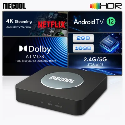 MECOOL TV 박스 안드로이드 TV KM2 Plus 4K Amlogic S905X4 2G DDR4 이더넷 WiFi 멀티 스트리머 HDR 0 TV박스 홈 미디어 플레이어