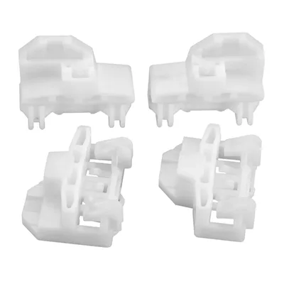 Passat Audi 자동차 인테리어 부품 액세서리에 대 한 4pcs 자동 전면 드라이버 승객 사이드 윈도우 레귤레이터 수리 키트 패스너 클립