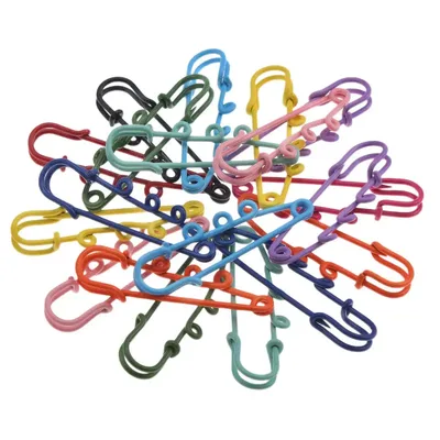 5-20Pcs 여러 가지 빛깔의 안전 핀 브로치 빈 기본 브로치 핀 50/60mm 핀 쥬얼리 핀 쥬얼리 만들기 용품 액세서리