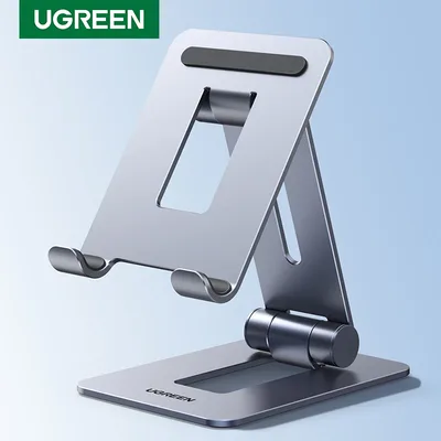 UGREEN 알루미늄 휴대폰 홀더 스탠드, 아이폰 14, 13, 12, 샤오미, 삼성, 화웨이, 휴대용 휴대폰 태블릿 홀더, 신상