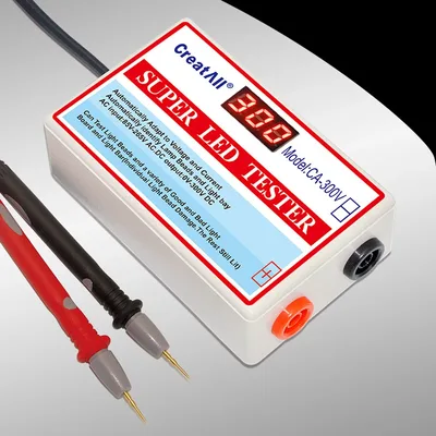 CA-300V LED 램프 비즈 라이트 바 TV 백라이트 테스터, LED 스트립 비즈 램프 보드 테스트 도구, 커패시턴스 다이오드 전압 테스트