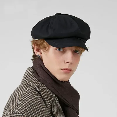 패션 베레모 남성 여성 봄 여름 다목적 클래식 Casquette 화가 세련된 복고풍 팔각형 모자 남성 여성 Sun-cap Teen