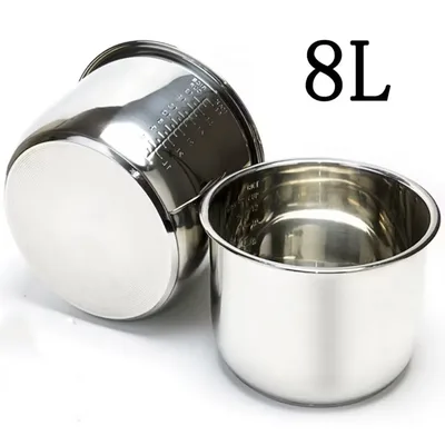 304 스테인레스 스틸 내부 냄비, 밥솥 압력 밥솥, 이중 바닥 범용, 8L
