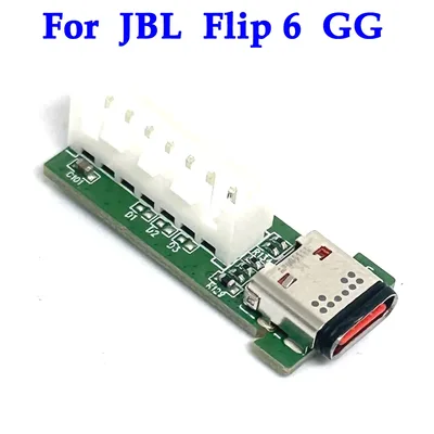 JBL Flip 6 TL GG 정품 새 USB 충전 잭 전원 공급 보드 커넥터 블루투스 스피커 Flip 6 Type-C 인터페이스