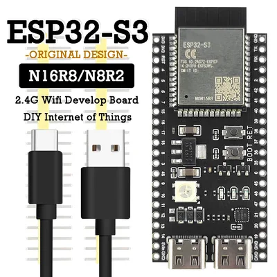 ESP32-S3 개발 보드 아두이노용 2.4G Wifi 모듈 ESP IDF ESP32-S3 N8R2 N16R8 44핀 타입-C 8M PSRAM ESP32S3