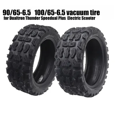 Dualtron Thunder Speedual Plus 전기 스쿠터용 오프로드 타이어, 튜브리스 타이어, 90/65-6.5 100/65-6.5, 11 인치