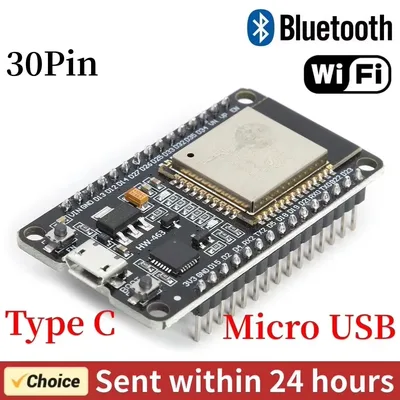 초저전력 소비 듀얼 코어 마이크로 USB C ESP-32 ESP-32S 개발 보드, 와이파이 및 블루투스 모듈, ESP 32
