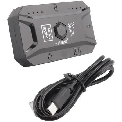 플러그 앤 플레이 게임 패드 PUBG 모바일 컨트롤러, 게임용 키보드 마우스 변환기, 블루투스 5.0, 안드로이드 어댑터용