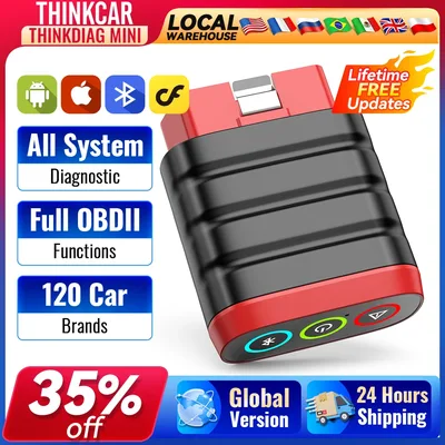 THINKCAR THINKDIAG MIni 미니 obd OBD2 스캐너, 모든 시스템 진단, 자동 VIN 스캔 도구, 1996 후 모든 차량에 대한 평생 무료 업데이트