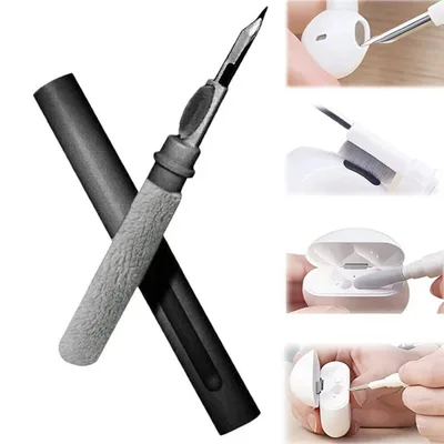 3IN1 휴대용 청소 펜 헤드폰 휴대 전화 태블릿 먼지 먼지 청소 도구 아이폰 Xiaomi 화웨이 삼성 이어폰 클리너