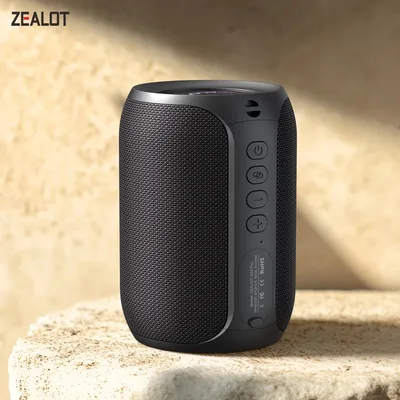 ZEALOT-S32PRO 15W 휴대용 블루투스 5.2 스피커 야외 방수 무선 TWS 미니 열 상자 스피커 야외 TF 카드