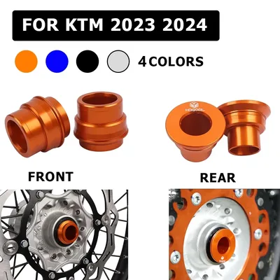 KTM 2024 EXC 300 22MM 전면 후면 휠 스페이서 허브 칼라 EXC-F 350 450 500 XCW XCWF 2024 SX 125 SXF 450 XC XCF 2023 2024