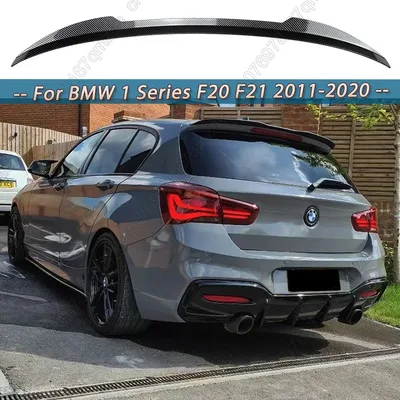BMW용 해치백 리어 루프 스포일러, 블랙 리어 루프 립 스포일러 윙, BMW 1 시리즈 F20 F21 2011-2020 120i 118im 135i 116i M135 M140