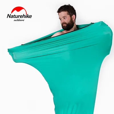 네이처하이크 침낭 라이너 머미 침낭 라이너 싱글 침낭 라이너 초경량 휴대용 캠핑 침낭 라이너