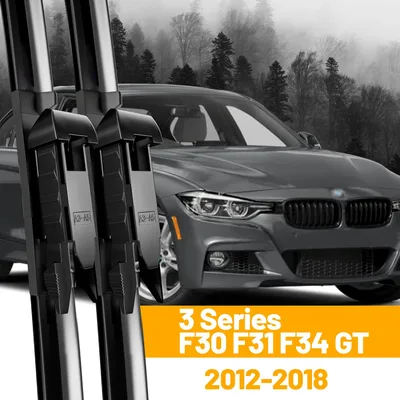 BMW 3 시리즈 F30 F31 F34 전면 와이퍼 블레이드 2012-2018 2013 2014 2015 2016 앞 유리 앞 유리 창 액세서리 24 "+ 19"