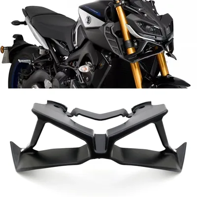 오토바이 다운 포스 Naked Frontal Spoilers Winglet 공기 역학 윙 프론트 스포일러 키트 Yamaha MT-09 MT09 SP 2017-2020 2019